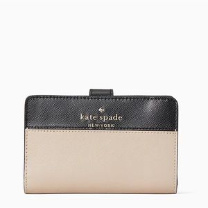 Kate Spade ♠️ Staci Medium Compact Bifold Wallet - NWT
